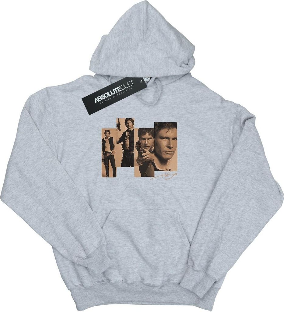Star Wars - Kapuzenpullover für Herren BI17872 (S) (Grau)