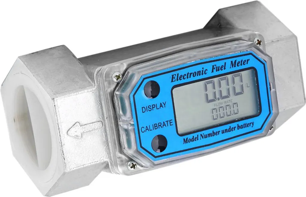 Débitmètre diesel 1,5 pouce NPT avec écran LCD et turbine haute portée