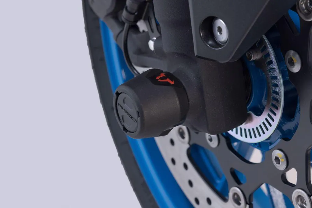 Évitez les réparations coûteuses : Slider essieu arrière moto SW-Motech