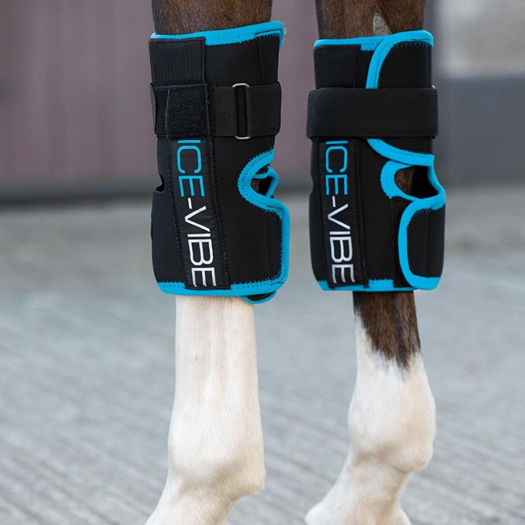 Horseware Ireland Kühlgamaschen Ice-Vibe Knee Wrap Produktbild