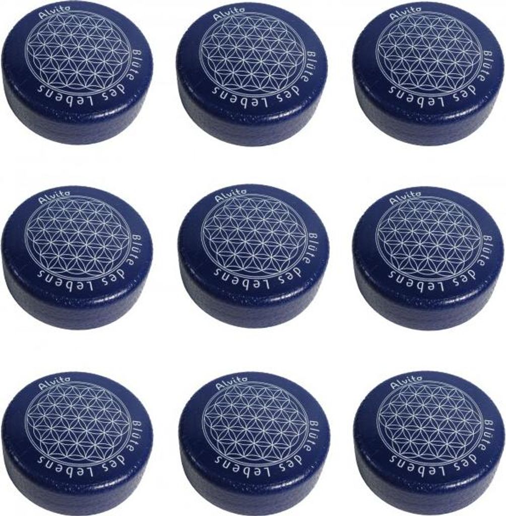 9x Lebensblume Ersatz Schraub Deckel für Kavodrink Trinkflaschen aus Tritan