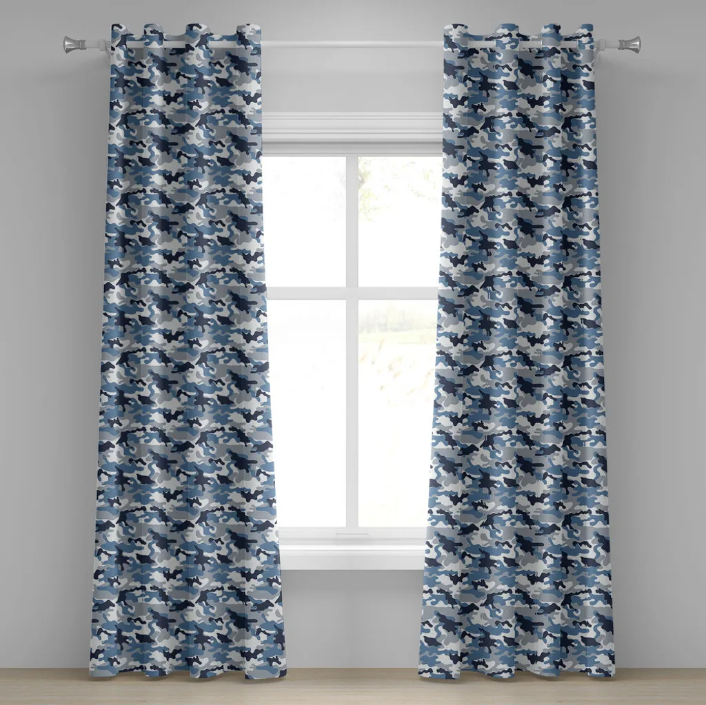 Tenda Tecnica ABAKUHAUS Camouflage Blu 280x225 | Alta Qualità Stampa
