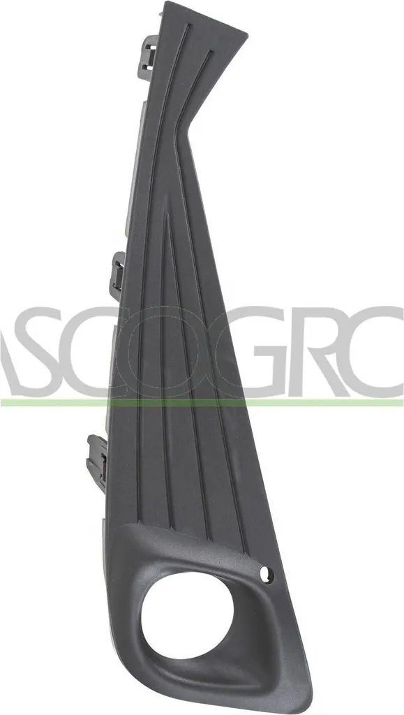 Grille d'aération PRASCO TY7022124 robuste en ABS noir pour Toyota C-HR X1