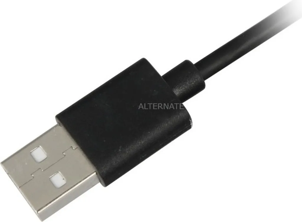 Sharkoon Câble USB 2.0 Type A vers C Noir 2.0m pour Charge et Données