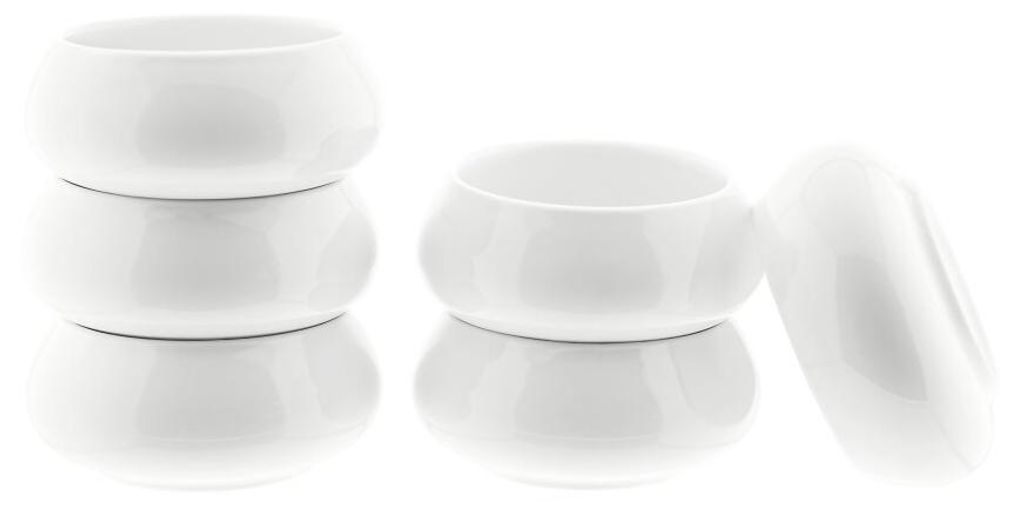 Lissa Bonna 6er-Set Dipschalen aus hochwertigem Porzellan - 8,5 x 4 cm