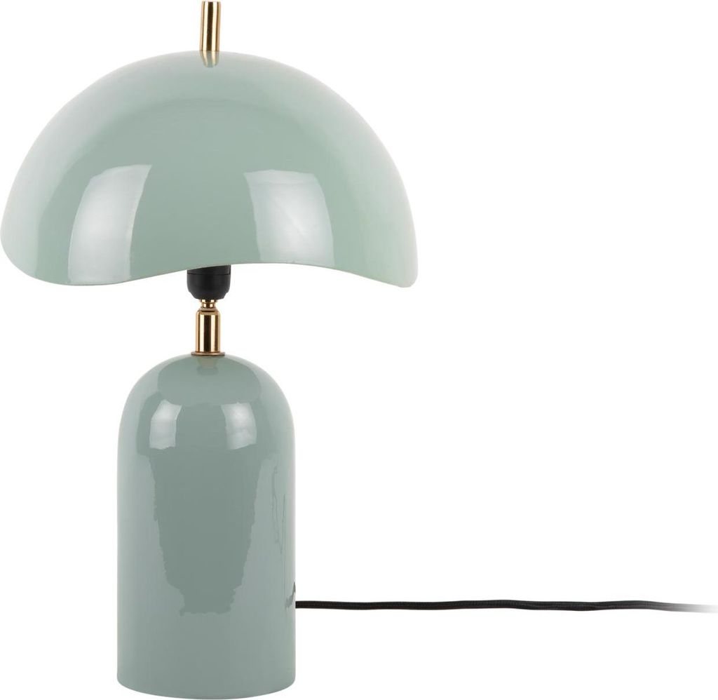 Leitmotiv - Tischleuchte Querido - Nebeliges Blau - Ø25cm Tischlampe - Nachttischlampe, Wohnzimmer, Schlafzimmer
