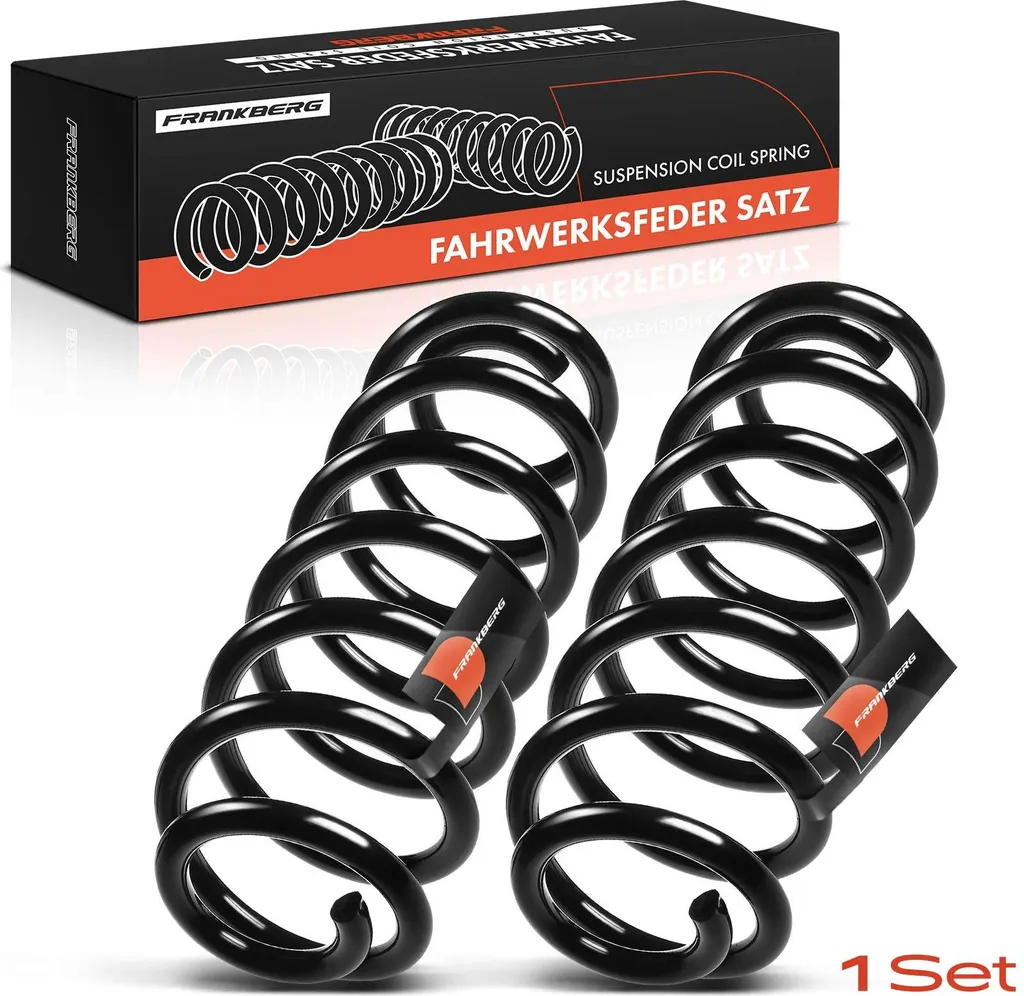 Paire de Ressorts Hélicoïdaux Arrière pour Audi TT 8J3 3.2L 2006-2010