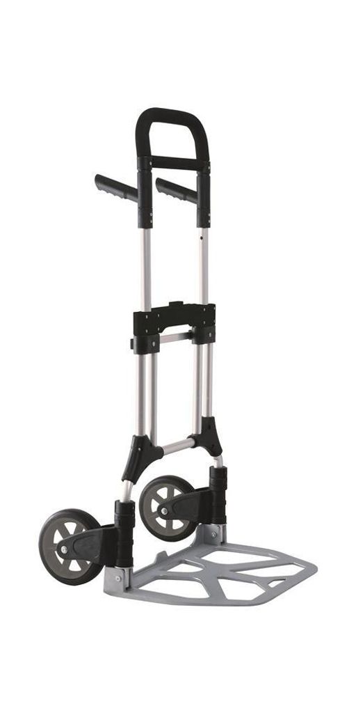 Diable pliable en alu, hauteur 1220mm, longueur 400mm, Image du produit 