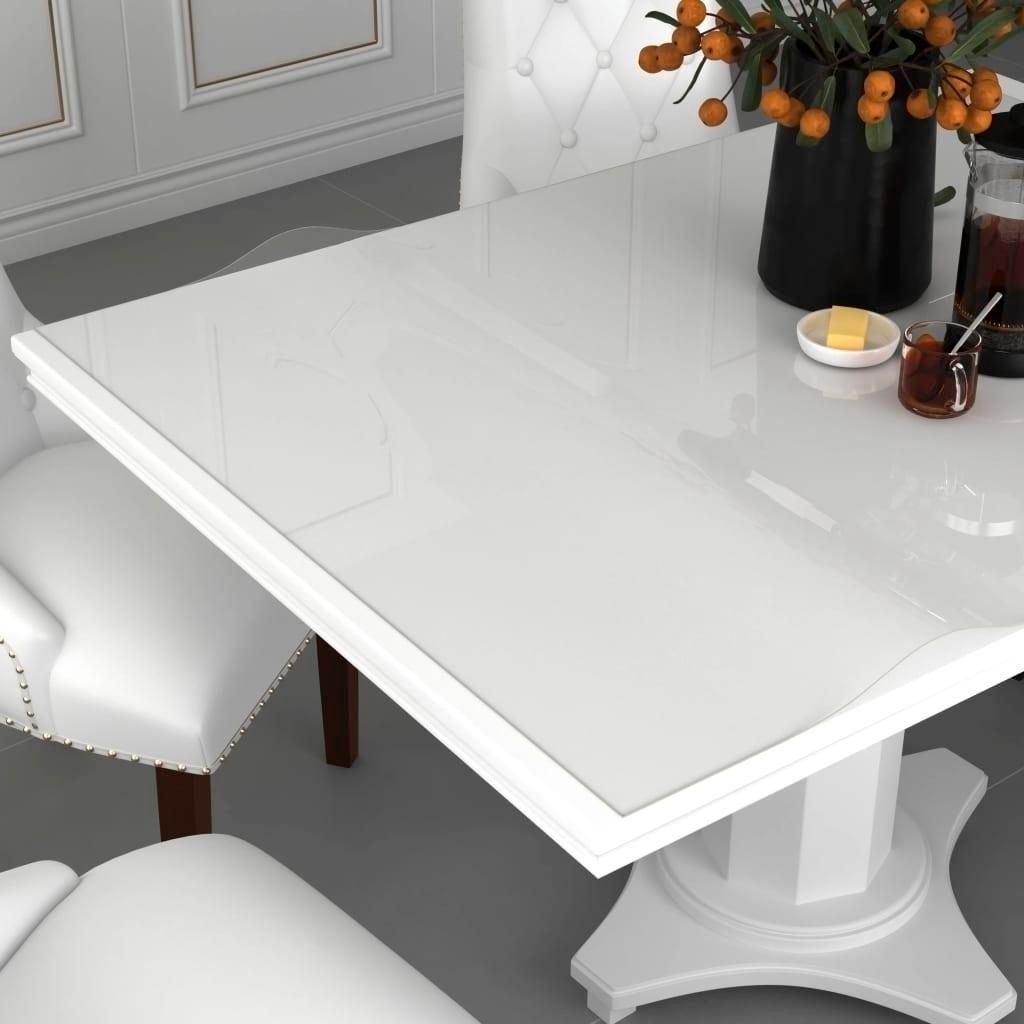vidaXL Film de table Transparent 140x90 cm 2 mm PVC Image du produit 