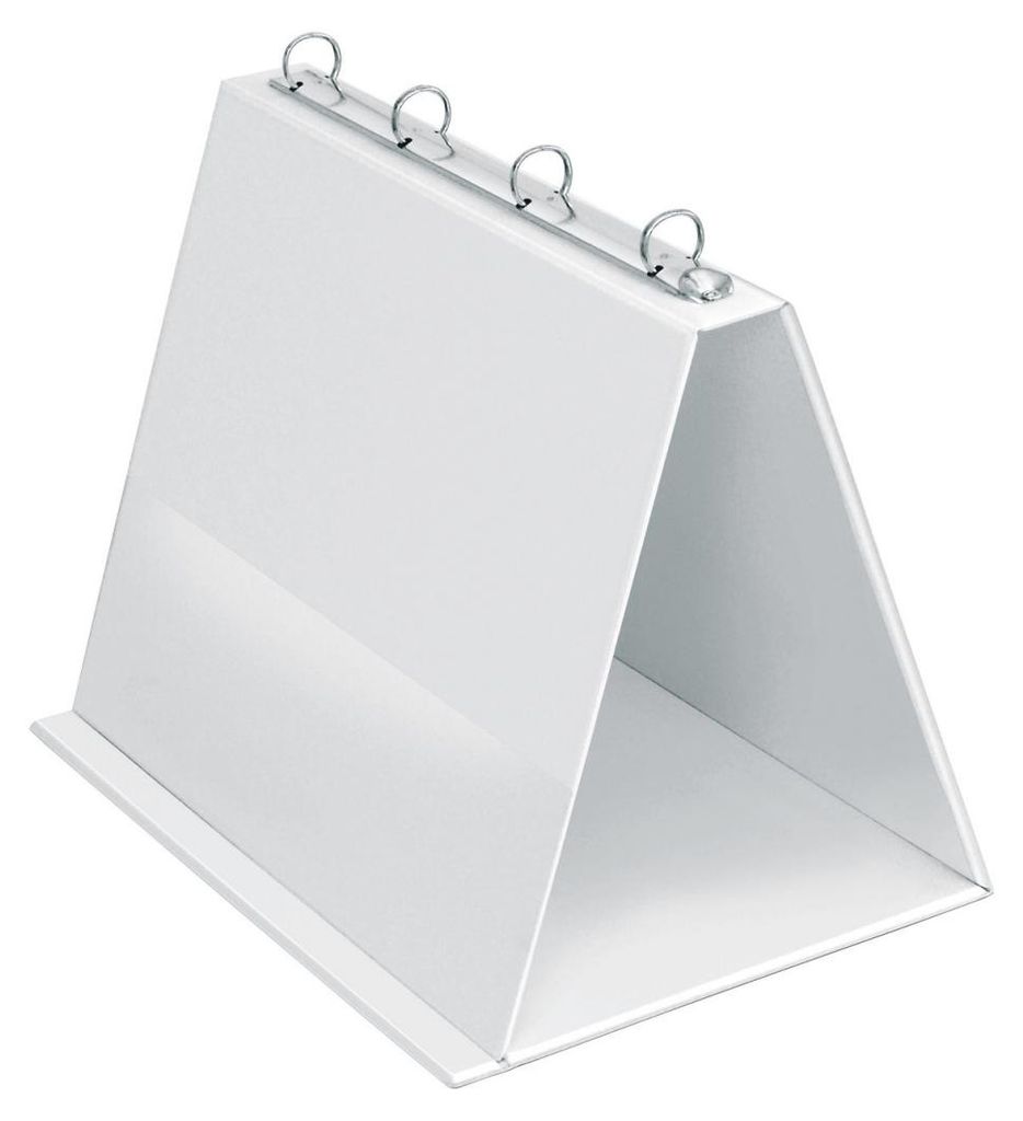 Flipchart biurkowy A4 20mm 10 tulei biały 4101090 landscape Zdjęcie produktu 
