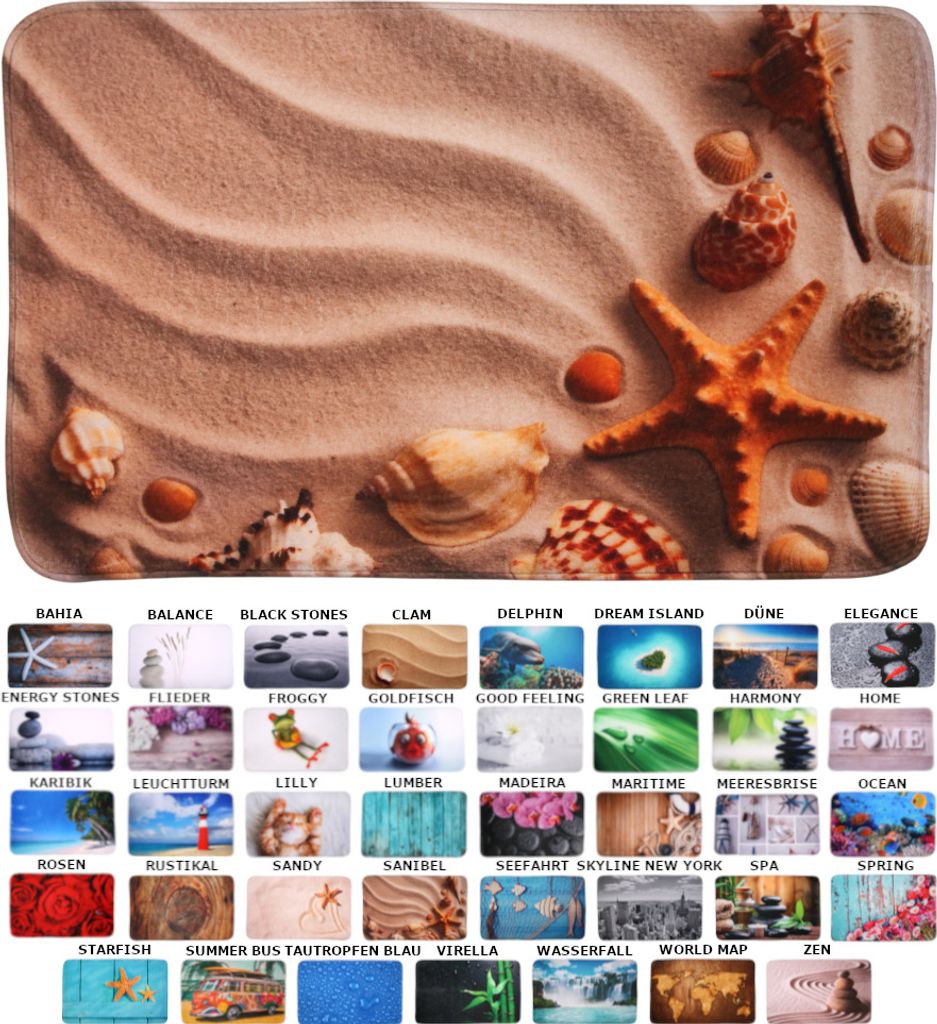 SANILO® Badteppich Sanibel 70 x 110 cm Produktbild 