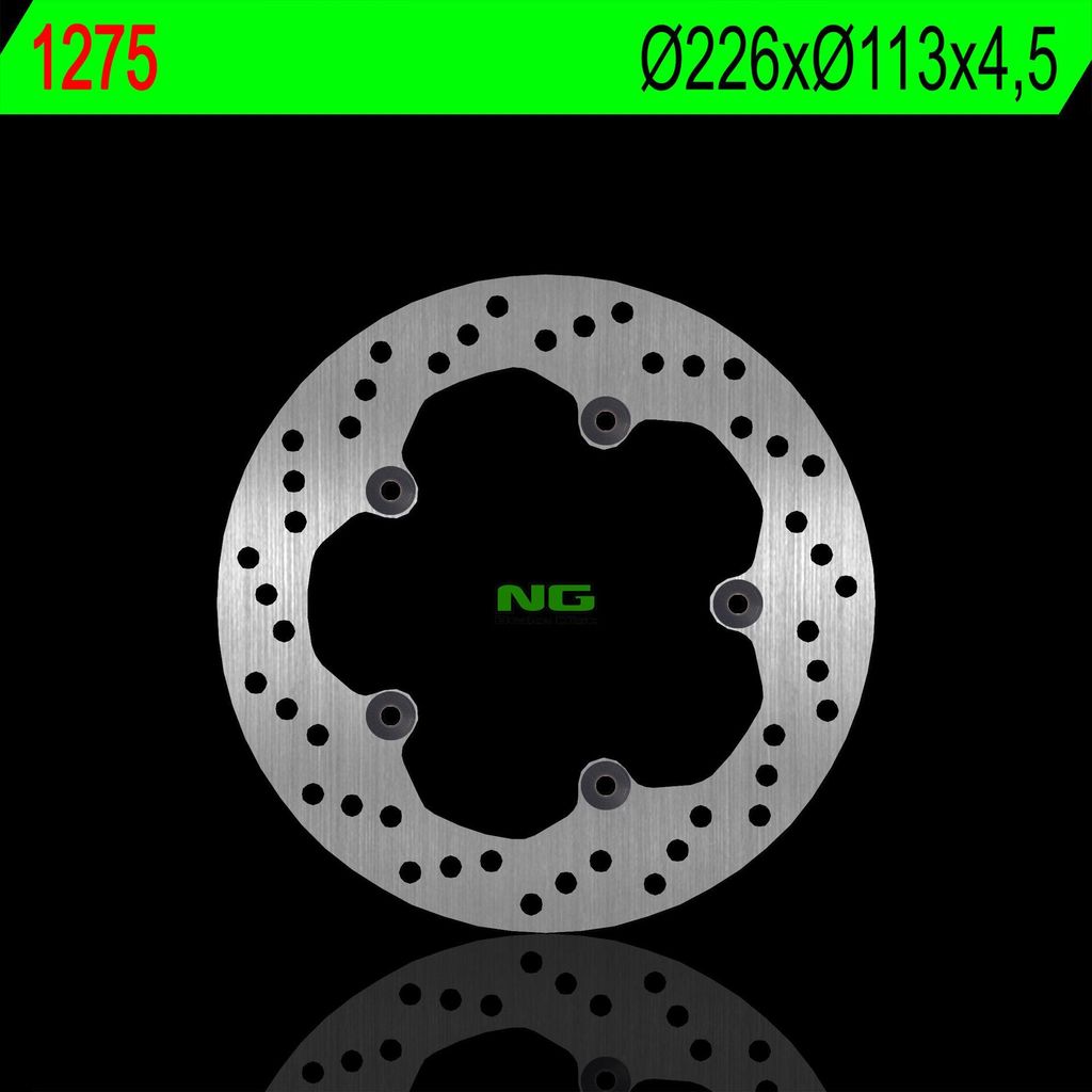 Ng Bremsscheibe Hinten Peugeot Geopolis 125/300/400 (226X113X4.5Mm) (5X6.5Mm)