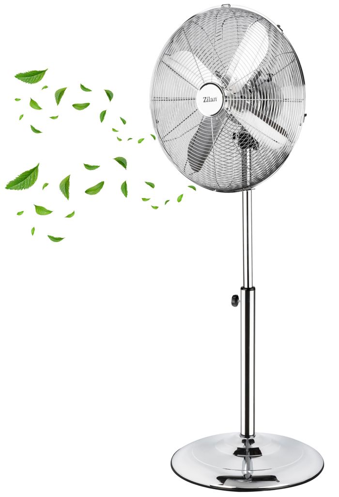 Zilan Metall Standventilator 50W – 45 cm Standlüfter aus Produktbild 