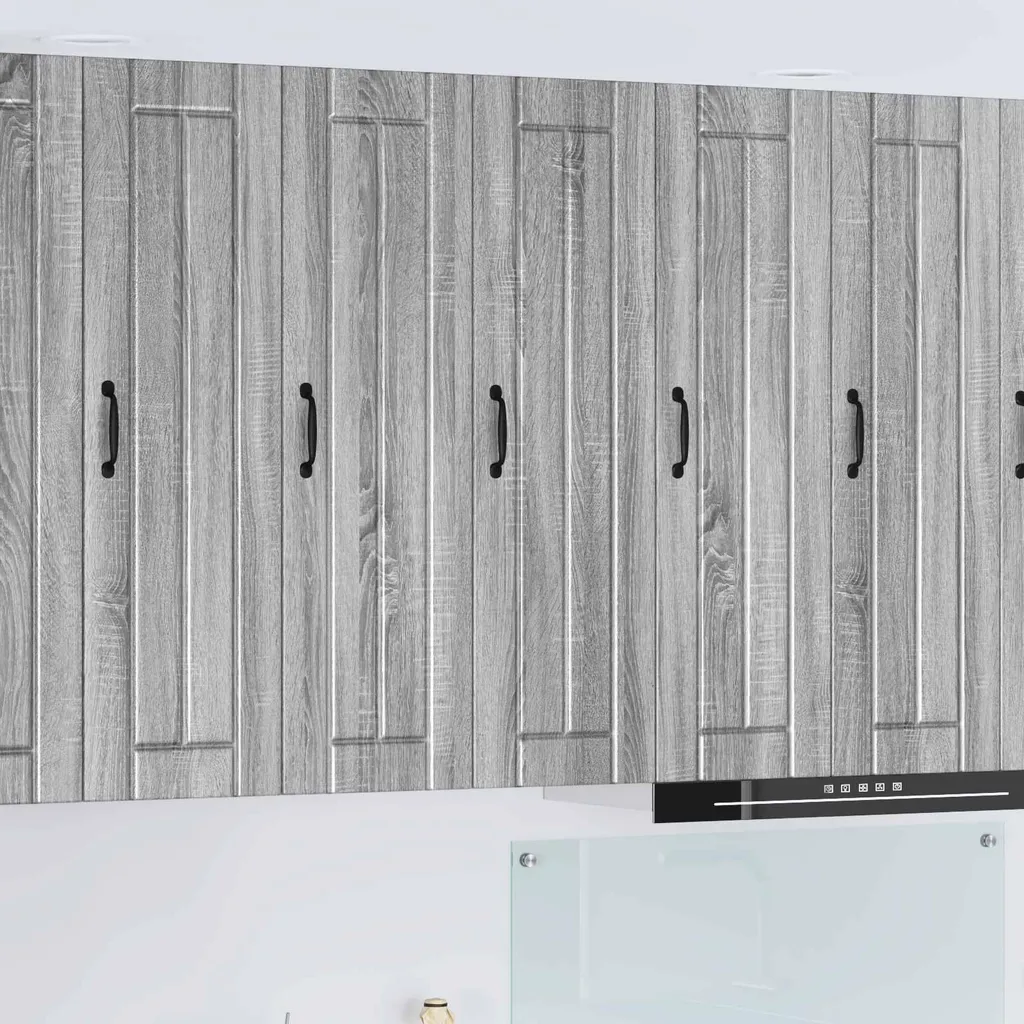 VidaXL Mobile Cucina Grigio Sonoma 30x31x100 cm | Dispensa Salvaspazio - 2
