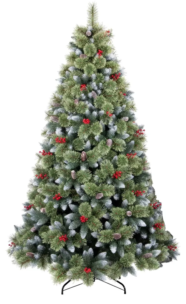 Sapin Noël Enneigé Cortina 180cm : l'Arbre Réaliste sans Perte d'Épines