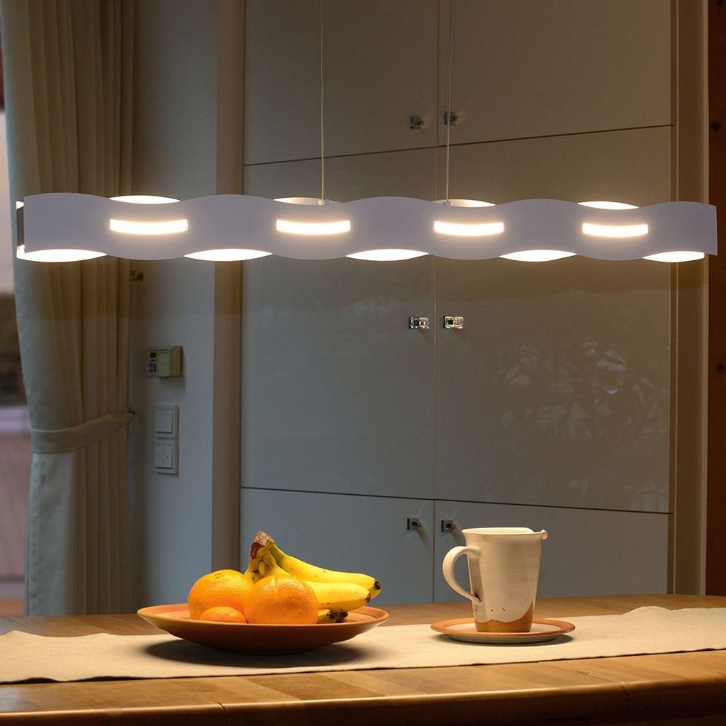 LED-Wave-S-WH LED Pendelleuchte "Wave" dimmbar weiß Luce Design