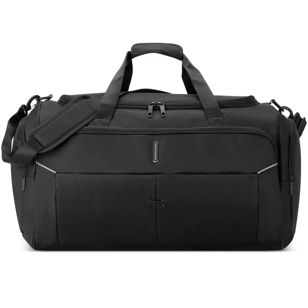 Sac de voyage Roncato Ironik 2.0 61 cm - Valise souple extensible noire