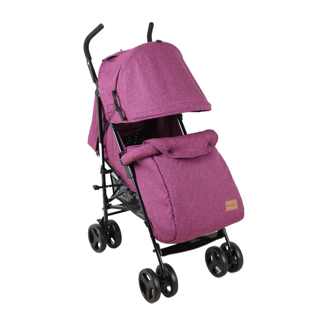 SAYOYO buggy mały składany wózek podróżny z odchylaną Zdjęcie produktu 6