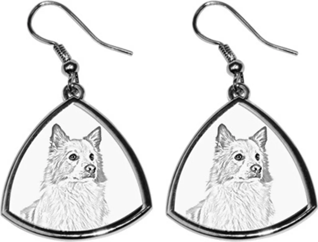 Idea Regalo Amanti Cani: Orecchini Pastore Islandese Art-Dog