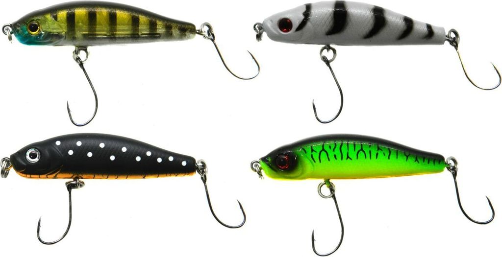 Paladin Micro Slim Wobbler 4,5cm - Forellenwobbler, Farbe:Firetiger