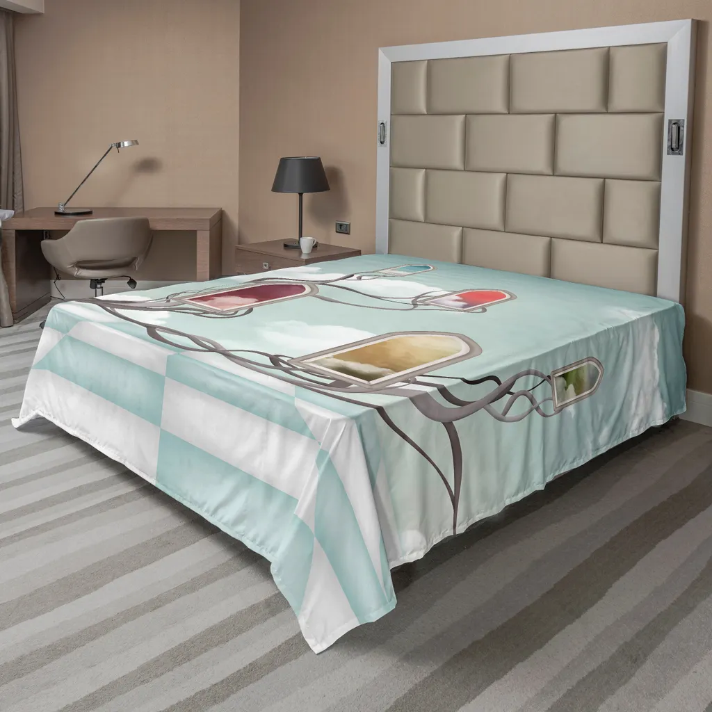 Lenzuolo Magico ABAKUHAUS Specchio e Spazio 244x205 - Letto da Sogno