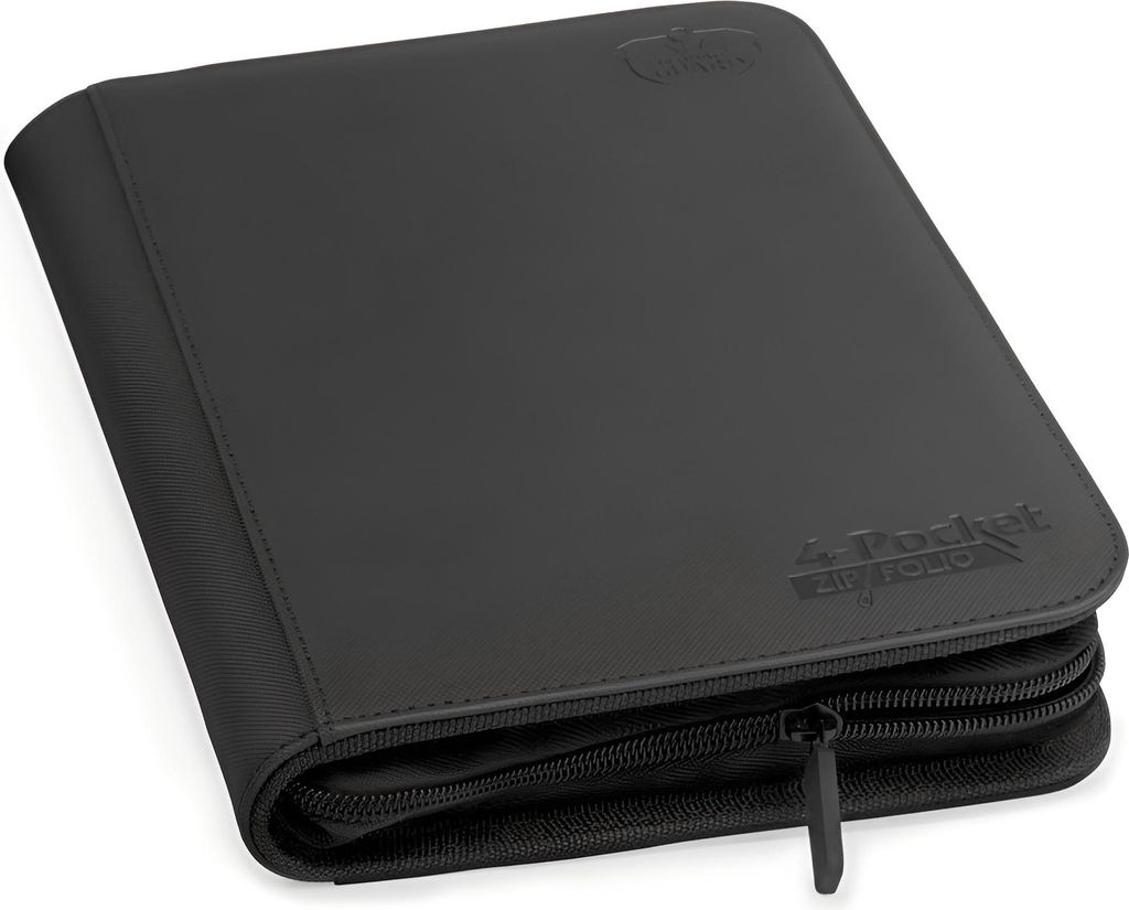 Ultimate Guard ZipFolio z 4 kieszeniami, XenoSkin, czarny Zdjęcie produktu 