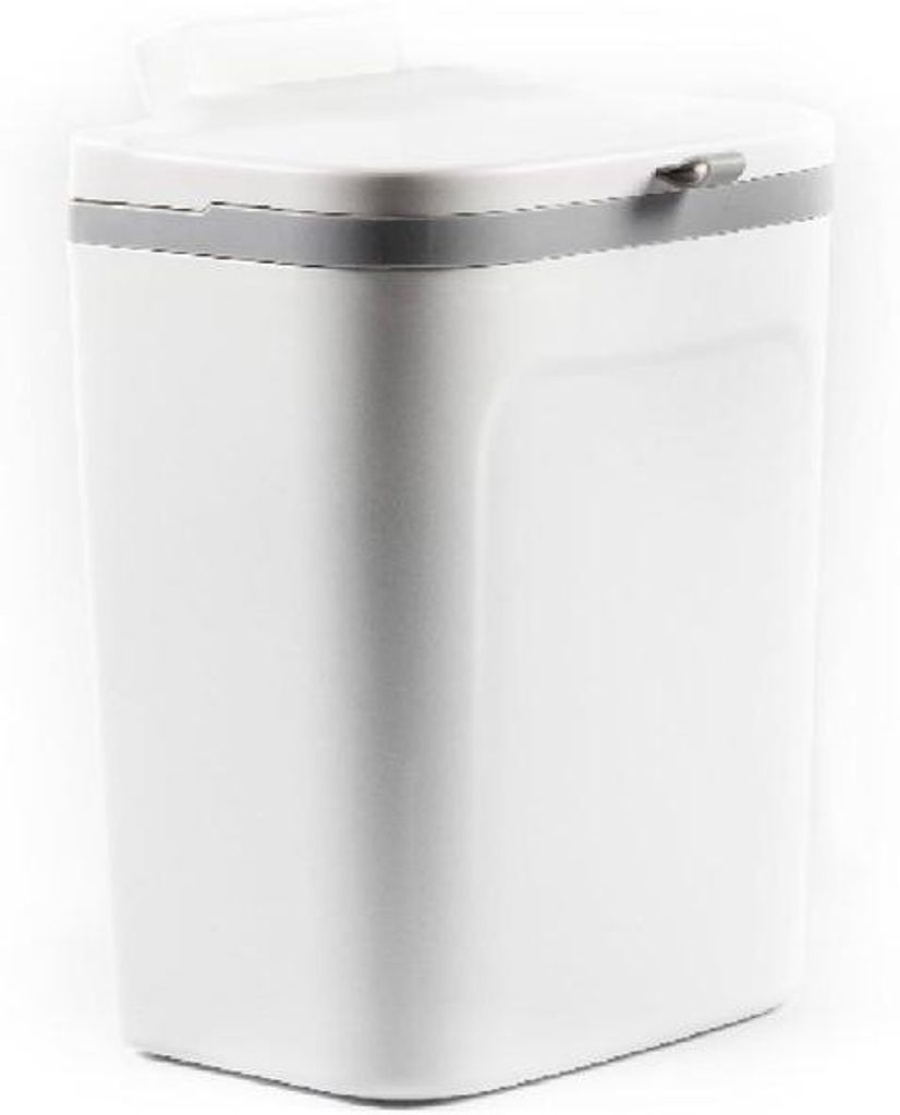 Küchenmüllbehälter 9L - Schublade-Mülltonne mit Deckel - Weiss