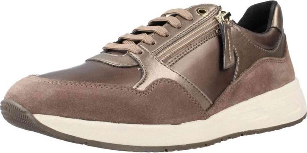 Geox Sneakers 080-D36NQB in DK TAUPE color size 36
