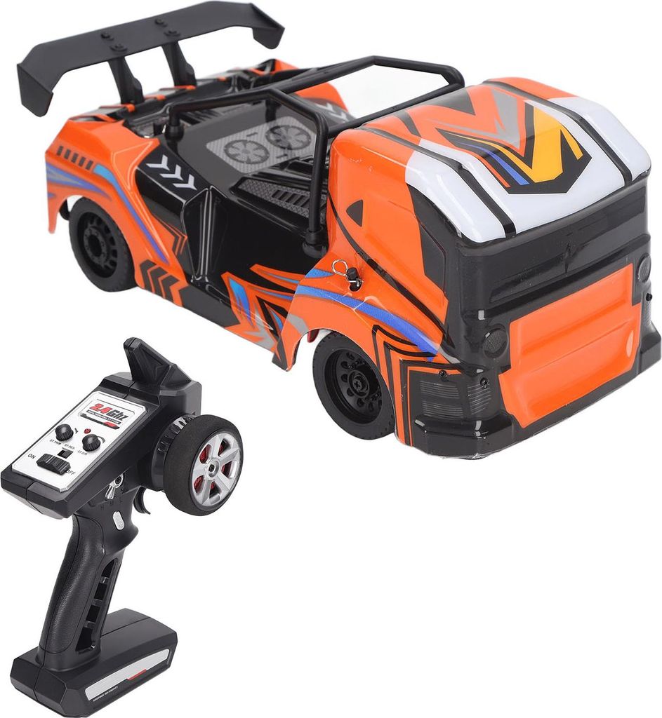 RC Drift Car 1/16 Stufenlose Geschwindigkeitsänderung Feder Stoßdämpfung 2.4G Anti Interferenz Fernsteuerung Drift Car Spielzeug