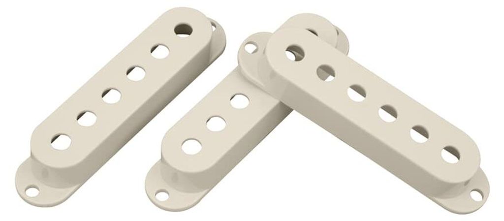 DiMarzio Vintage Strat Pickup Cover Aged White DM2000AW Produktbild 