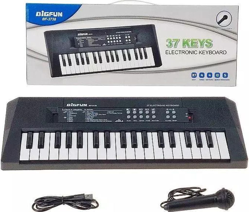 37-Tasten-Keyboard mit Mikrofon – ADAR