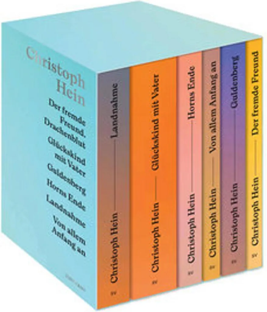 Christoph Hein Jubiläumsedition Coffret de Collection Livres Allemands