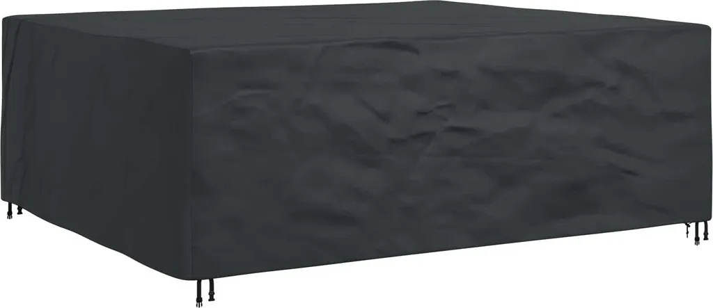 Telo Copri Mobili Esterno 300x250x100 Impermeabile Oxford 210D Nero