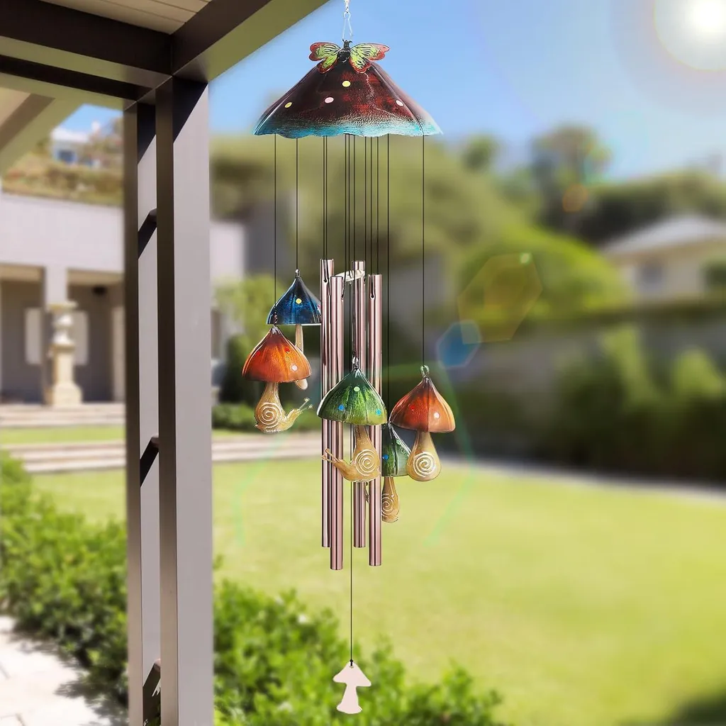 Carillon éolien déco pour créer une ambiance zen au jardin ou au balcon