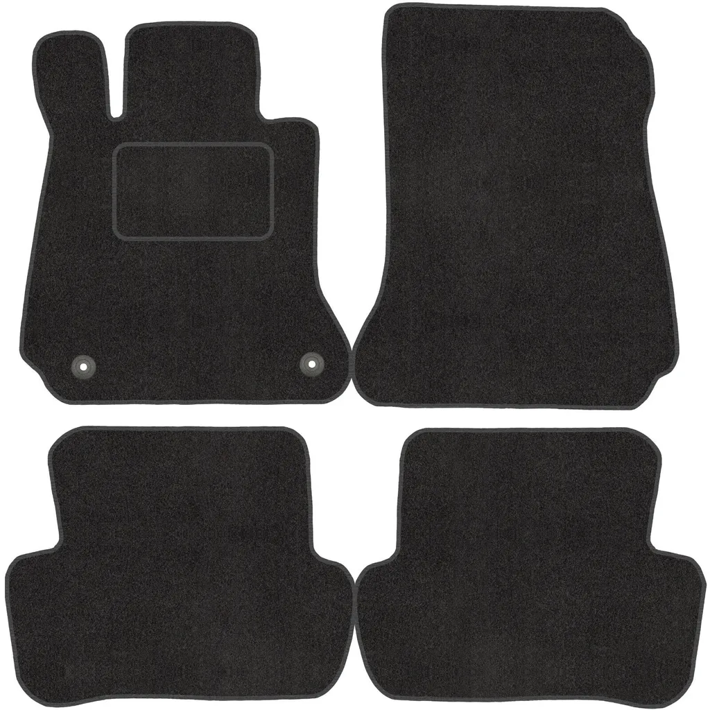 Tappetini Auto Premium Velour Mercedes Classe C W204 2006-2014