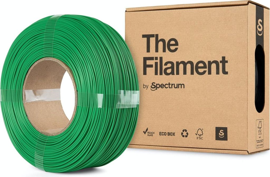 Das Filament ReFill PETG 1.75mm Schaltung Grün 1kg