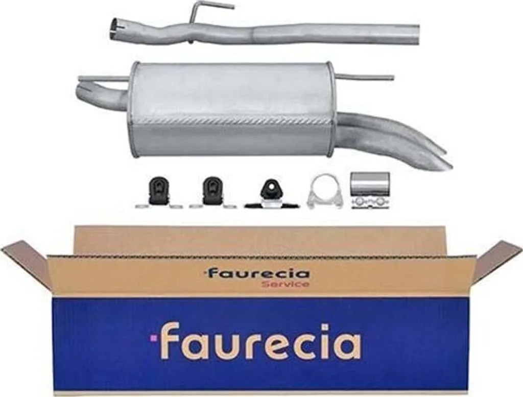 Silencieux d'échappement T4 HELLA 8LD 366 036-491 pour OE 074253609BB