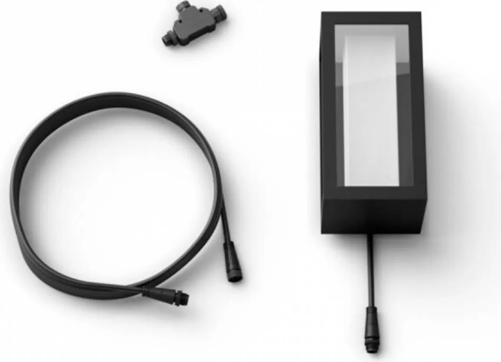 Applique Murale Extérieure LED Connectée Philips Hue Impress Noir Mat - 2