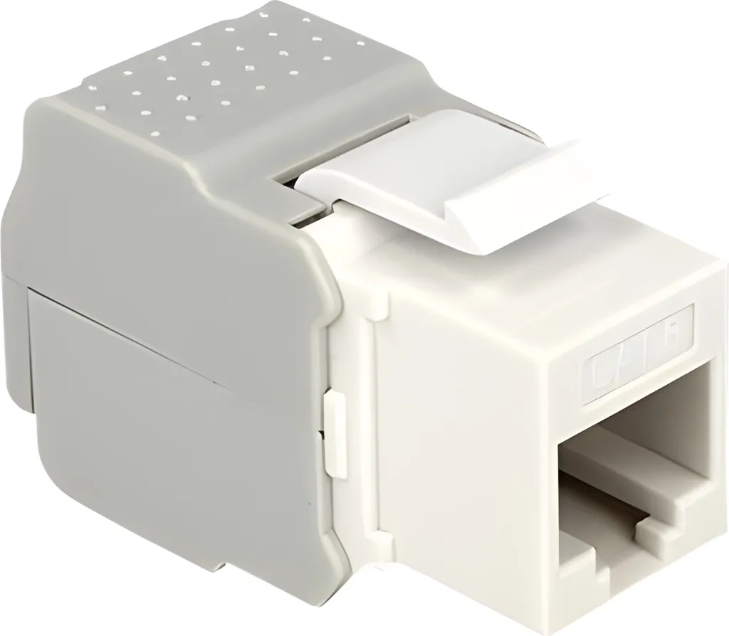Modulo Delock Keystone RJ45 Cat.6 Bianco - Inserimento LSA Senza Attrezzi UTP