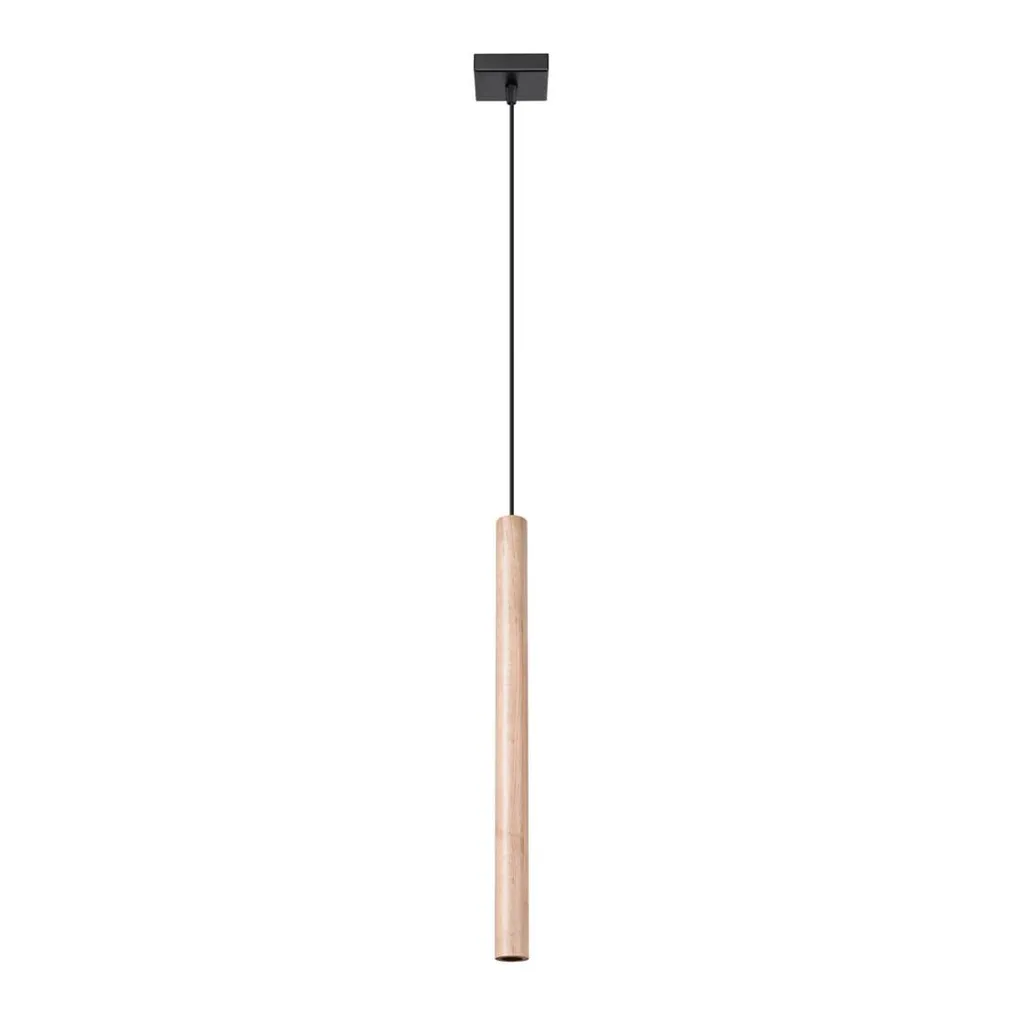 Lampada Legno Pastelo 1 Sollux | Sospensione G9 120cm Offerta