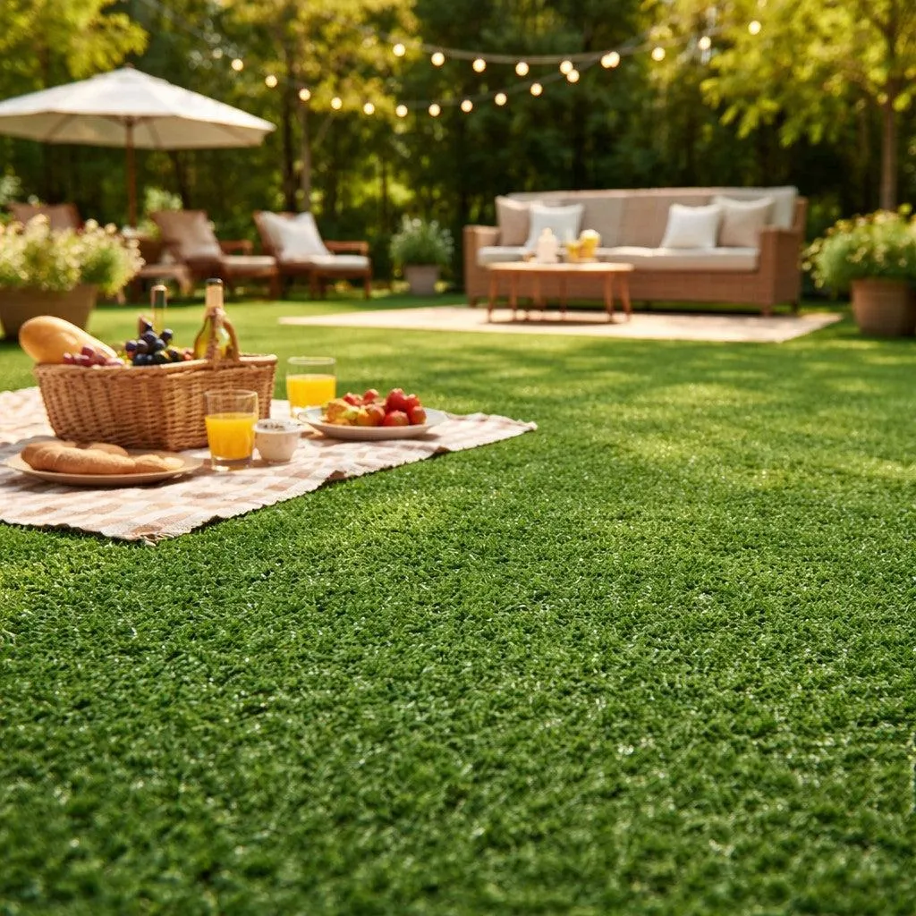 Gazon artificiel pour terrasse et jardin 2x25 mt - Pelouse 7 mm ref 48692 - 3