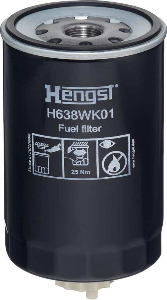 Kraftstofffilter HENGST FILTER H638WK01 Anschraubfilter