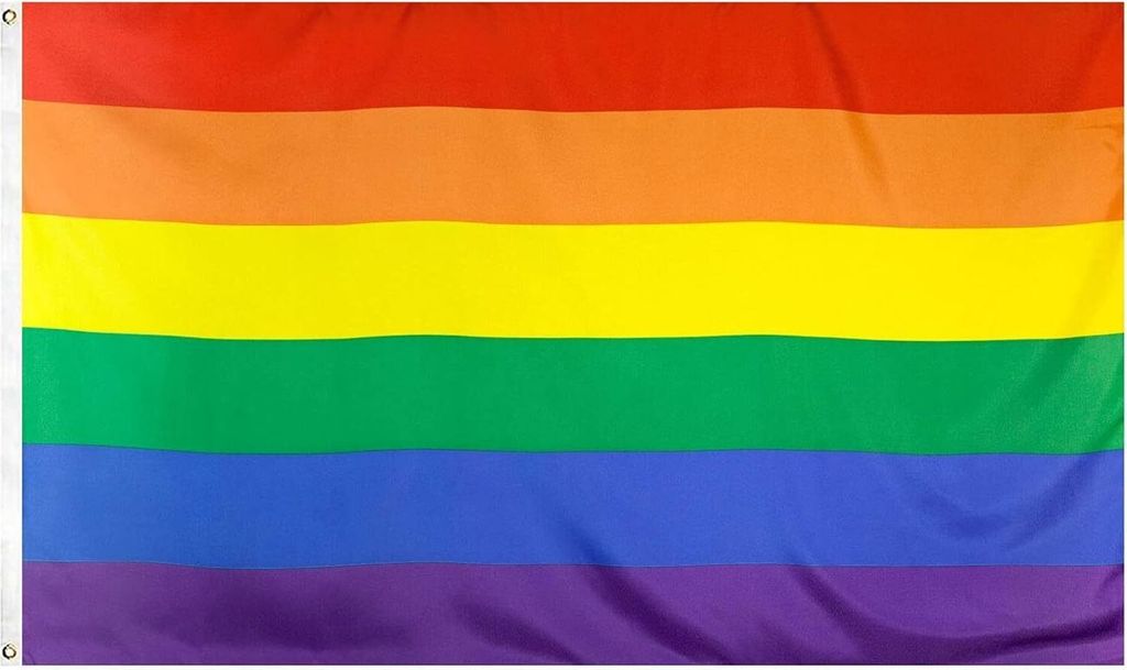 LGBTQ Flagge, Pride Flag, 150 * 90cm, Regenbogen Flagge, Produktbild 