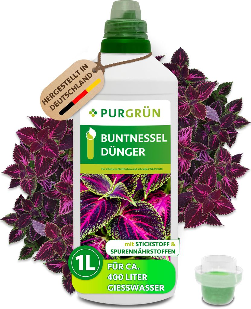 Purgrün Buntnessel-Dünger 1 Liter,