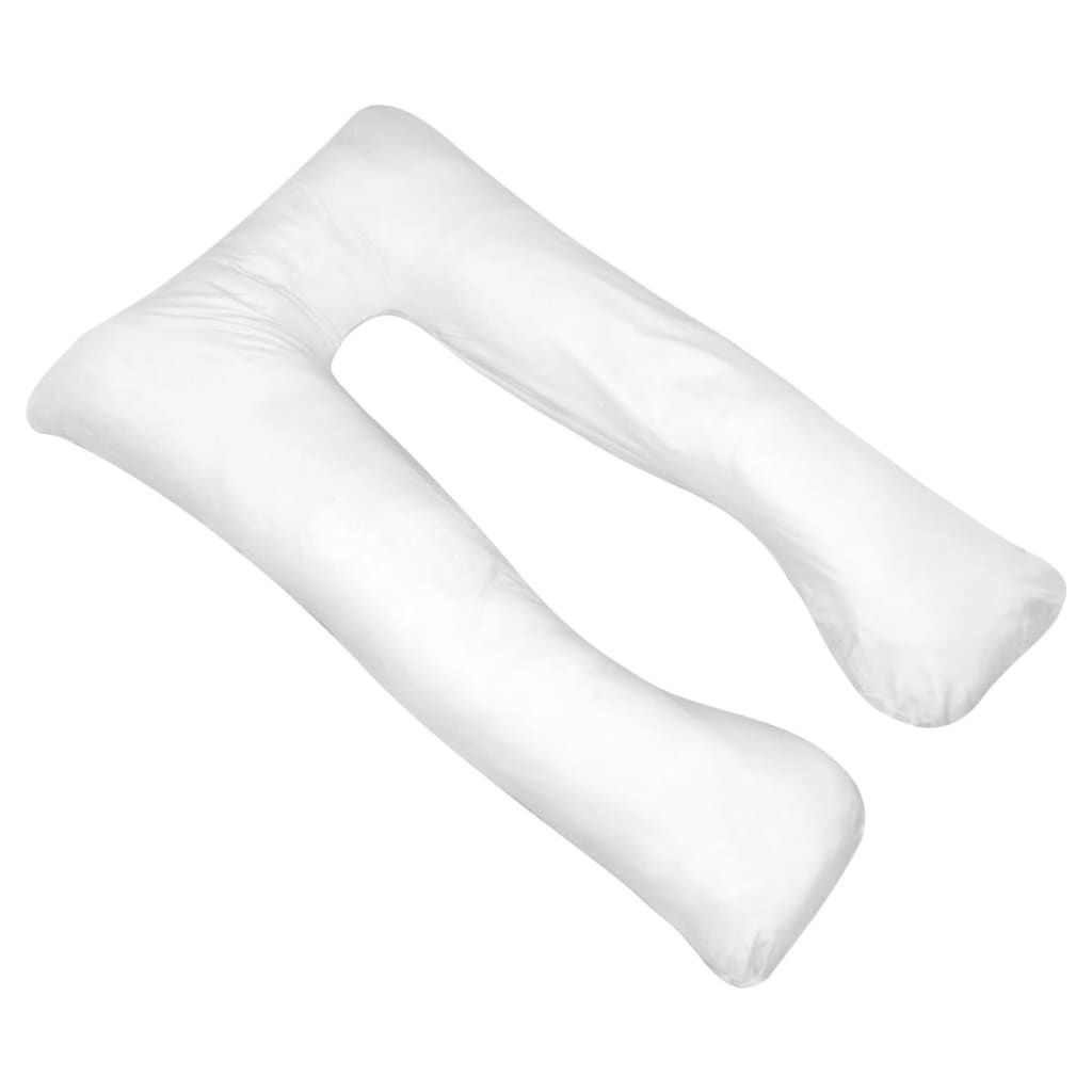 vidaXL Coussin de grossesse 90x145 cm blanc Image du produit 