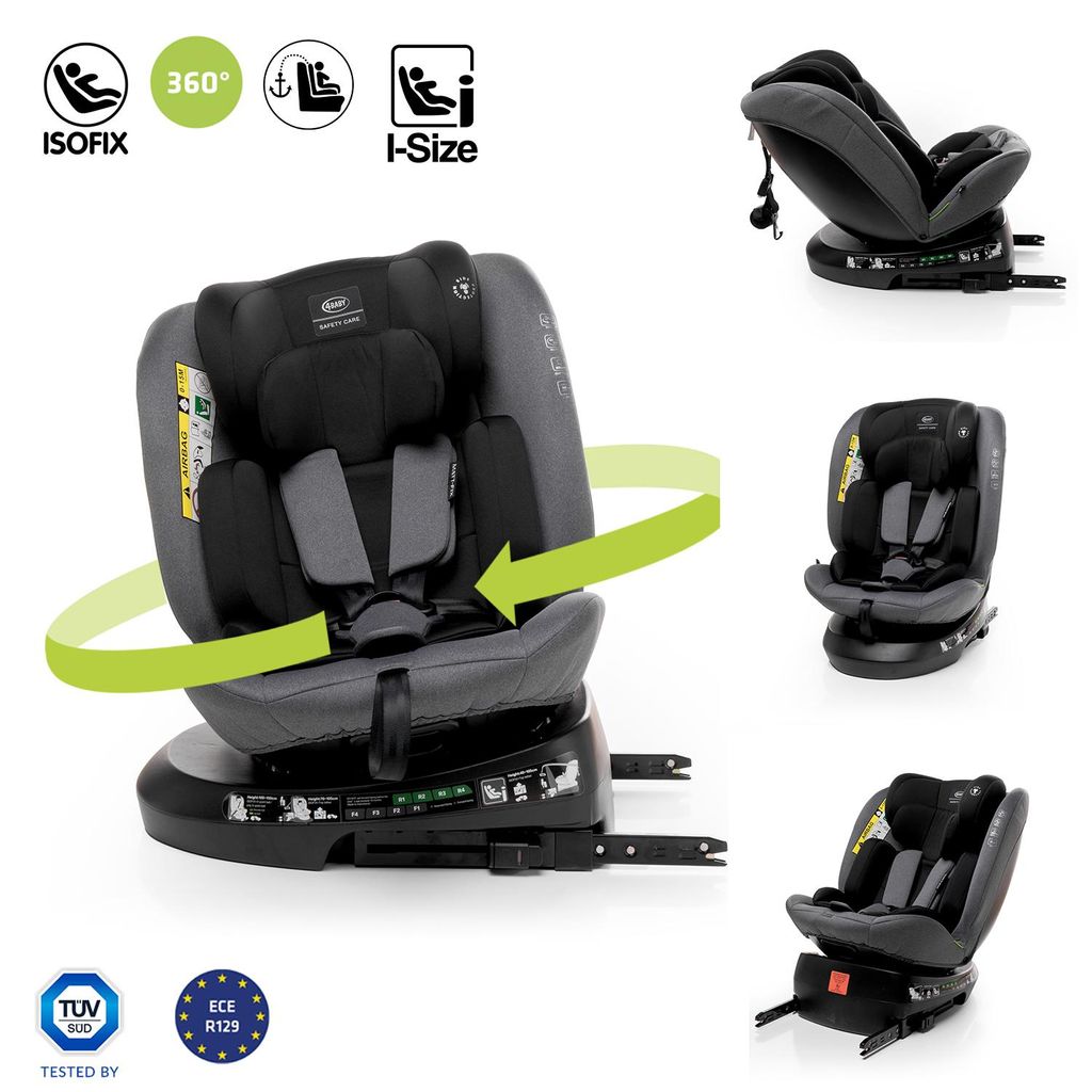 4BABY Kindersitz drehbar 360 ISOFIX Matt-Fix I-SIZE Produktbild 