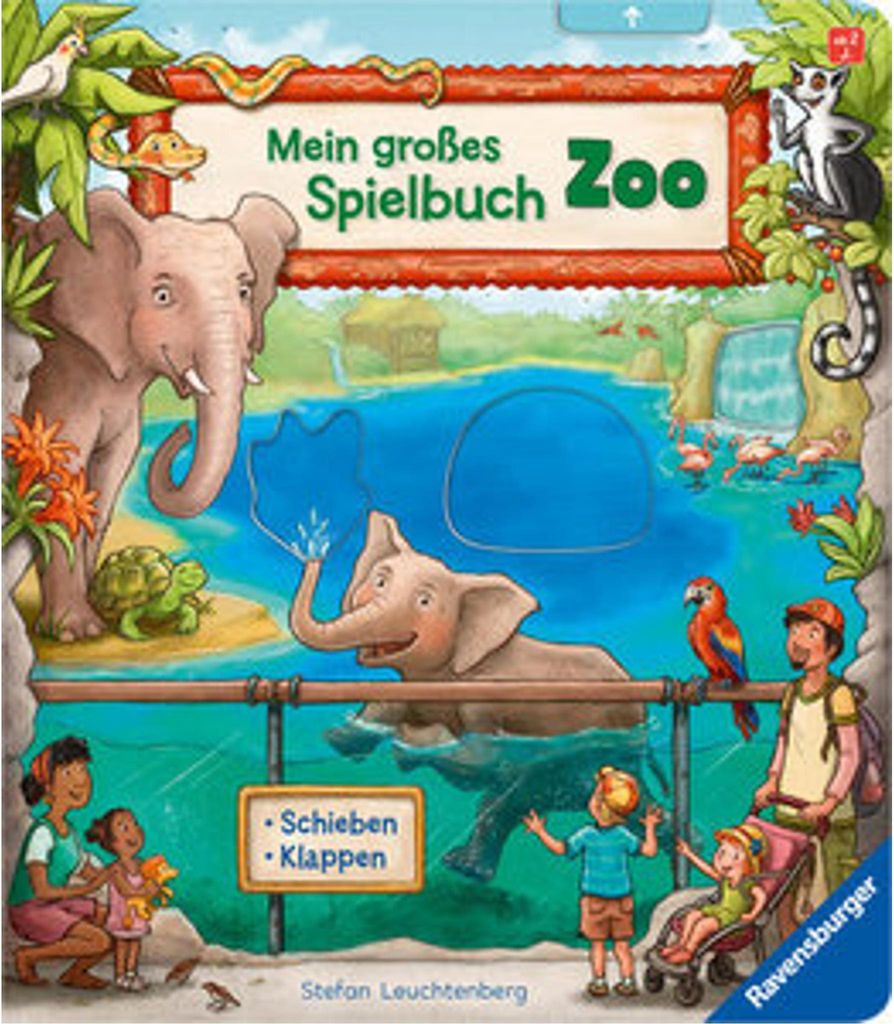 Mein großes Spielbuch Zoo Produktbild 