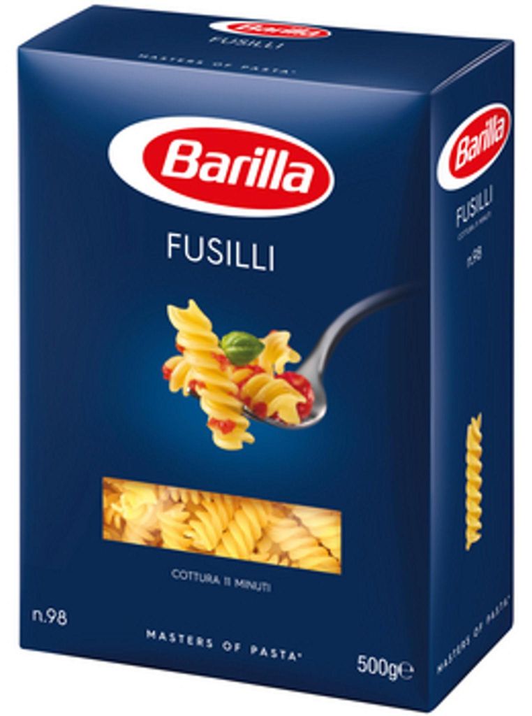 Barilla Fusilli, Fusilli, Krótki makaron, 500 g, 11 min, CE Zdjęcie produktu 