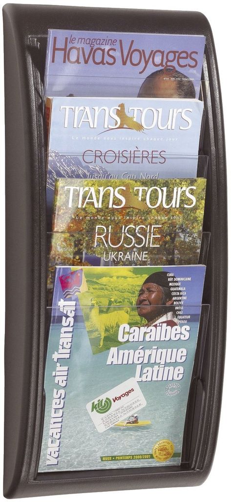 Paperflow 4061.35 Porte-brochures mural Quick Blick - A4, Image du produit 