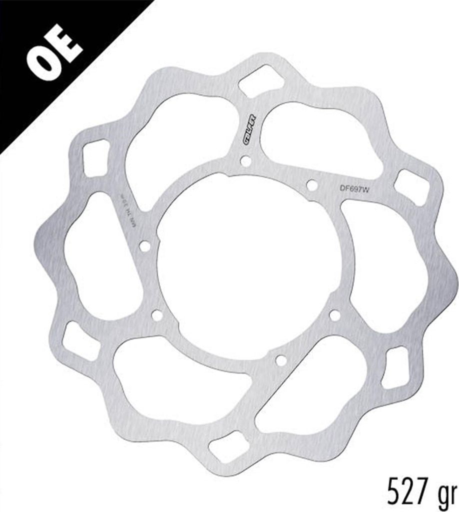 Bremsscheibe Galfer DF697W WAVE starr vorne 260x3,5mm